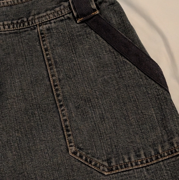 Bass Jeans Knee-Length Denim Utility Skirt – Size 6 – Dark Wash - Picture 5 of 14